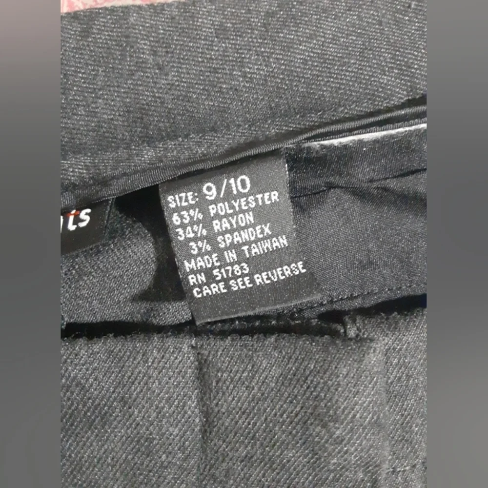 Tangents Women's Long Skirt Dark Gray Front Back Pockets Size 9/10 Prarie Peasan